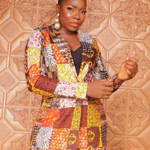Zara Ankara two piece African print
